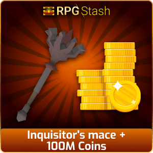 Inquisitor's mace + 100M Coins [💯1500+ High TLv Acc Trade⚖️] [OSRS] 🏆121K+Feedback Seller✔️