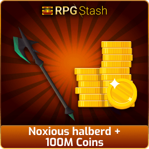 Noxious halberd + 100M Coins [💯1500+ High TLv Acc Trade⚖️] [OSRS] 🏆121K+Feedback Seller✔️