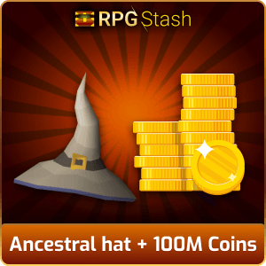 Ancestral hat + 100M Coins [💯1500+ High TLv Acc Trade⚖️] [OSRS] 🏆121K+Feedback Seller✔️