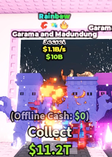 FAST RESPONSE | Rainbow Garama and Madundung $1.1B/s ( 3 Traits ) | 1000% SAFE 🔒 #4854