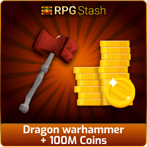 Dragon warhammer + 100M Coins [💯1500+ High TLv Acc Trade⚖️] [OSRS] 🏆121K+Feedback Seller✔️