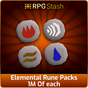 Elemental Rune Packs - 1M Of each [💯1500+ High TLv Acc Trade⚖️] [OSRS] 🏆121K+Feedback Seller✔️