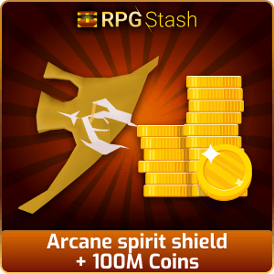 Arcane spirit shield + 100M Coins [💯1500+ High TLv Acc Trade⚖️] [OSRS] 🏆121K+Feedback Seller✔️