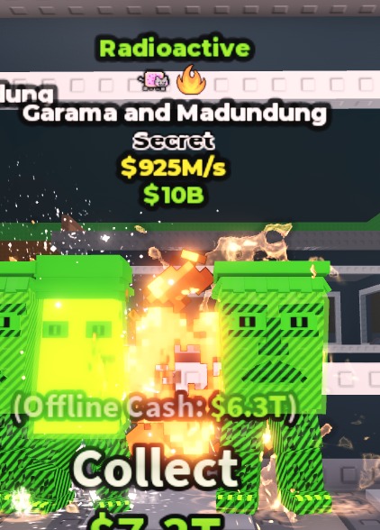 FAST RESPONSE | Radioactive Garama and Madundung $925M/s ( Nyan Fire Trait ) | 1000% SAFE 🔒 #4858