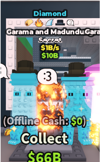 DIAMOND GARAMA AND MADUNDUNG 1B/S (TACO + 4 TRAITS) – STEAL A BRAINROT – FAST DELIVERY & TRUSTED #Y8CN3K