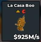BS12857 La Casa Boo Very Cheaps Gold 925M/s | FAST DELIVERY