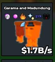 BS12873 Garama and Madundung With 1 Yr Traits Clean Traits Lava 1.7B/s