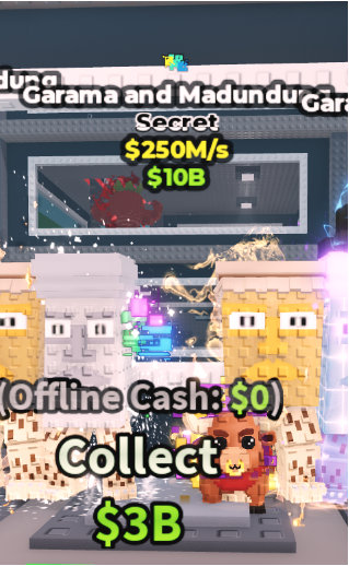 GARAMA AND MADUNDUNG 250M/S (GLITCH) – STEAL A BRAINROT – FAST DELIVERY & TRUSTED #P6HN3X