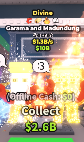 DIVINE GARAMA AND MADUNDUNG 1.3B/S (TACO + 3 TRAITS) – STEAL A BRAINROT – FAST DELIVERY & TRUSTED #T9WC3N