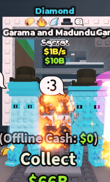DIAMOND GARAMA AND MADUNDUNG 1B/S (TACO + 4 TRAITS) – STEAL A BRAINROT – FAST DELIVERY & TRUSTED #Y8CN3K