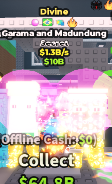 DIVINE GARAMA AND MADUNDUNG 1.3B/S (BRAZIL + 3 TRAITS) – STEAL A BRAINROT – FAST DELIVERY & TRUSTED #Z2MQ7R