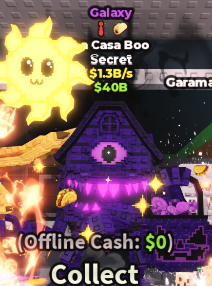 GALAXY LA CASA BOO 1.3B/S (TIE + TACO) – STEAL A BRAINROT – FAST DELIVERY & TRUSTED #E9KQ3N
