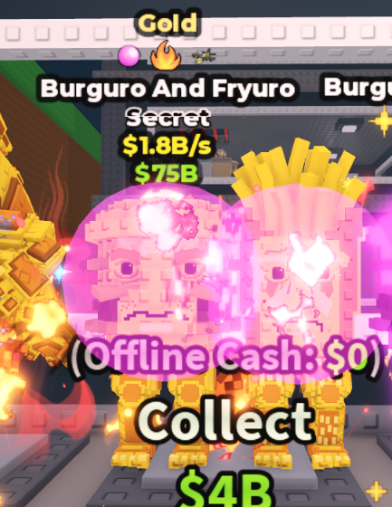 GOLD BURGURO AND FRYURO 1.8B/S (BUBBLEGUM + 2 TRAITS) – STEAL A BRAINROT – FAST DELIVERY & TRUSTED #O7HQ5M