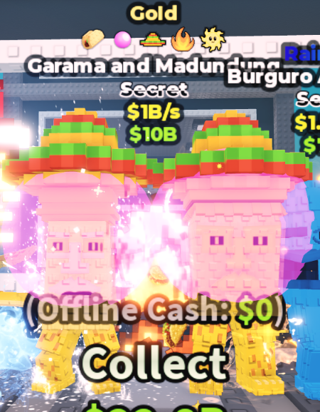 GOLD GARAMA AND MADUNDUNG 1B/S (SUN + 4 TRAITS) – STEAL A BRAINROT – FAST DELIVERY & TRUSTED #T8FV4N
