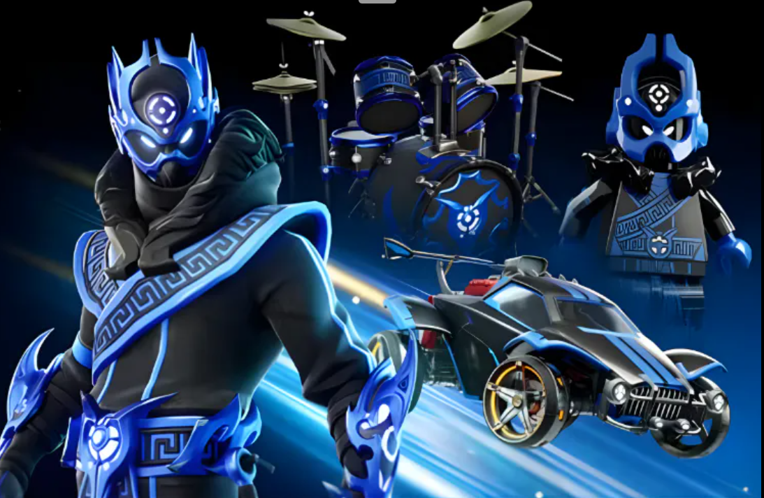 Fortnite Cobalt Star Pack DLC โ PS5 ONLY โ EU Region โ 1,000 V-Bucks