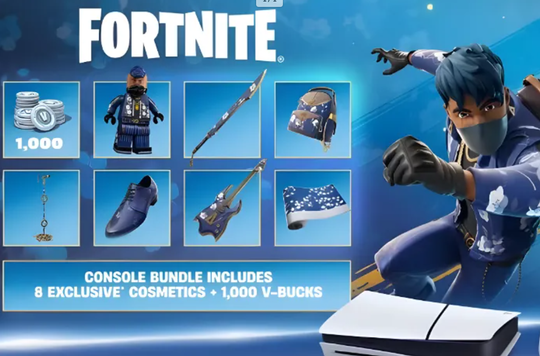 Fortnite Flowering Chaos Pack DLC โ PS5 ONLY โ NA Region โ 1,000 V-Bucks