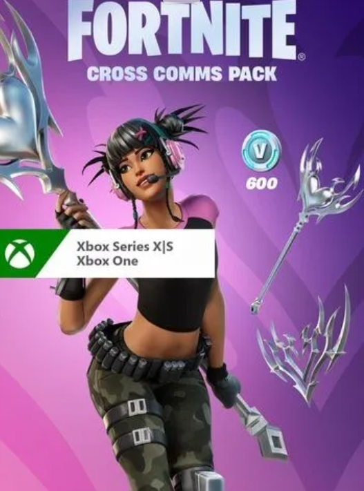 Fortnite - Cross Comms Pack + 600 V-Bucks