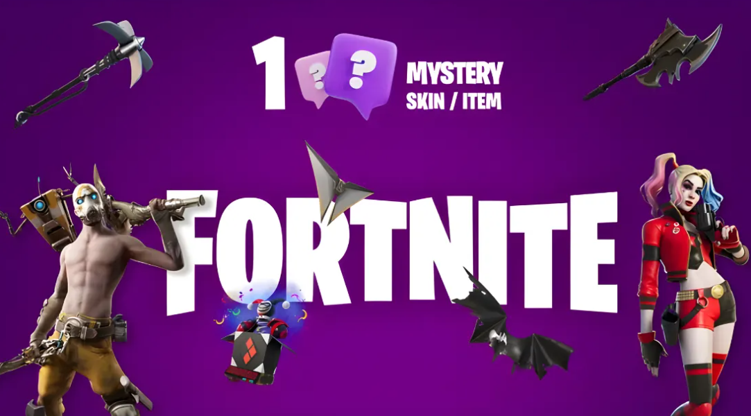 1 Mystery Fortnite Item โ PC Epic Games โ Random Cosmetic