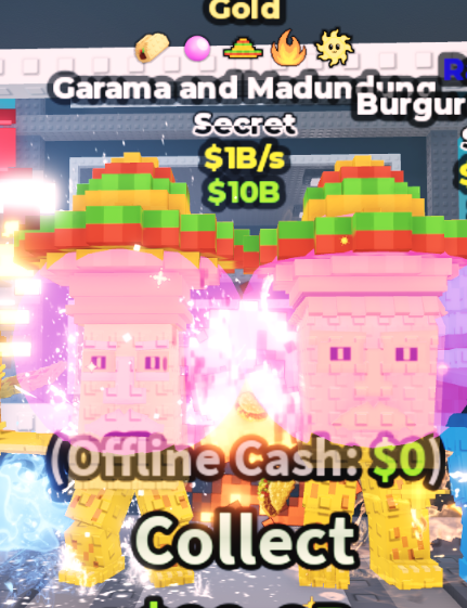 GOLD GARAMA AND MADUNDUNG 1B/S (SUN + 4 TRAITS) – STEAL A BRAINROT – FAST DELIVERY & TRUSTED #T8FV4N