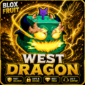 Dragon West Fruit | Non-Permanent | Mythical Fruit | FAST DELIVERY