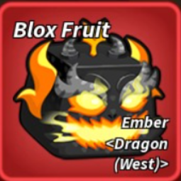 Ember Dragon - West Dragon Skin Fruit | Mythical Fruit ⚡️FAST DELIVERY⚡️