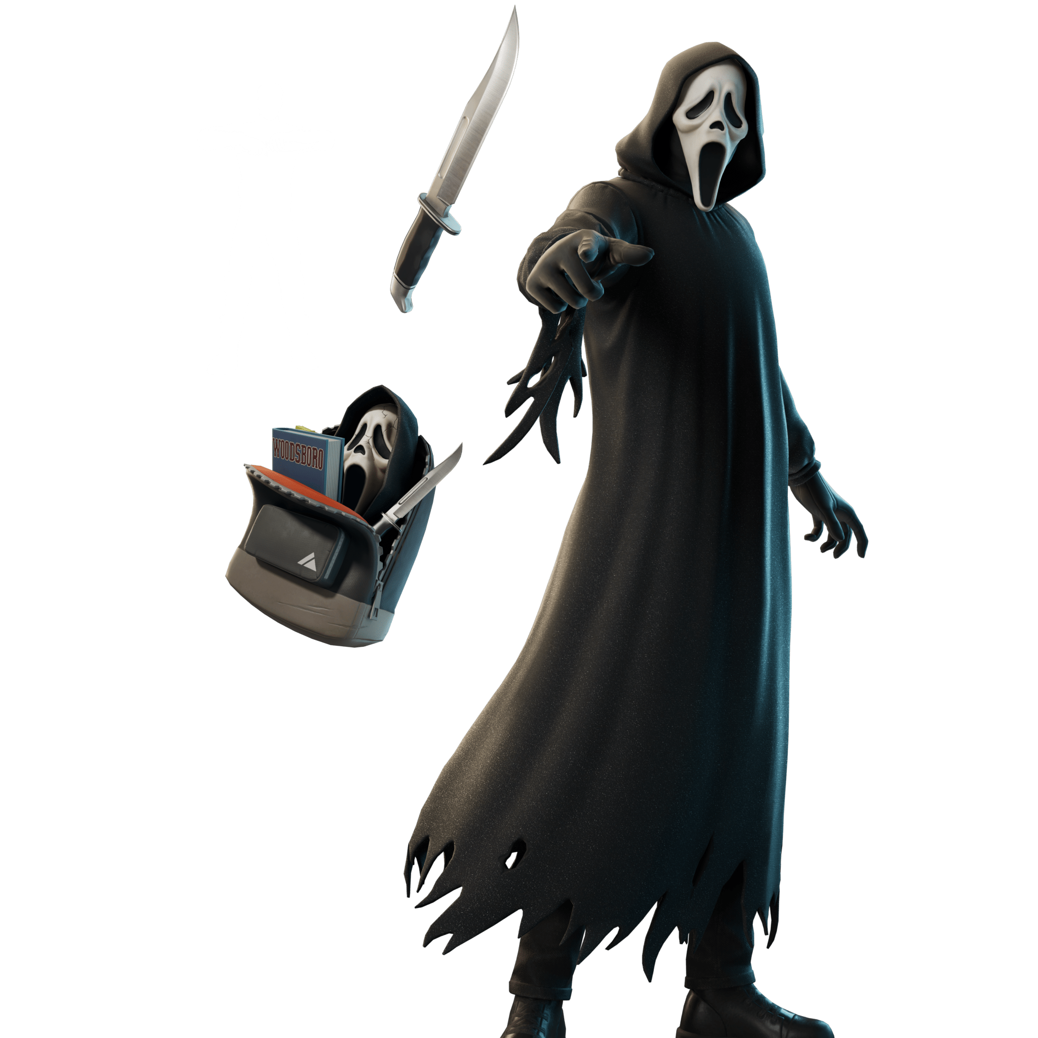 Fortnite Gifting: Ghost Face Bundle (2000 V-Bucks) | READ DESCRIPTION