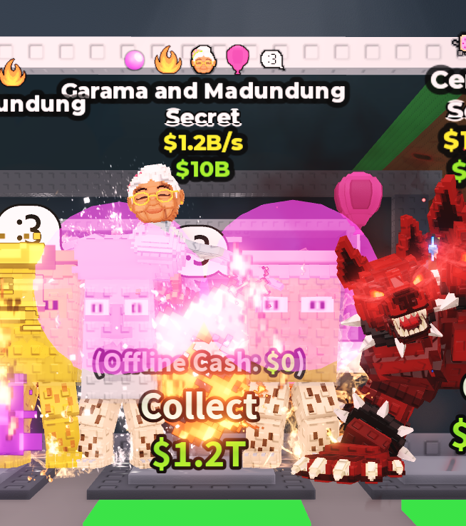 🍔NO TACO🍔 Garama and Madundung 💵 1.2B/s 💵 Bubblegum + Fire + Nyan + Blue Balloon + :3 Traits ⭐ YOU GET THE ONE IN PICTURE ✅ 500+ Orders ✅ TOP SELLER ✅ GamerTagz