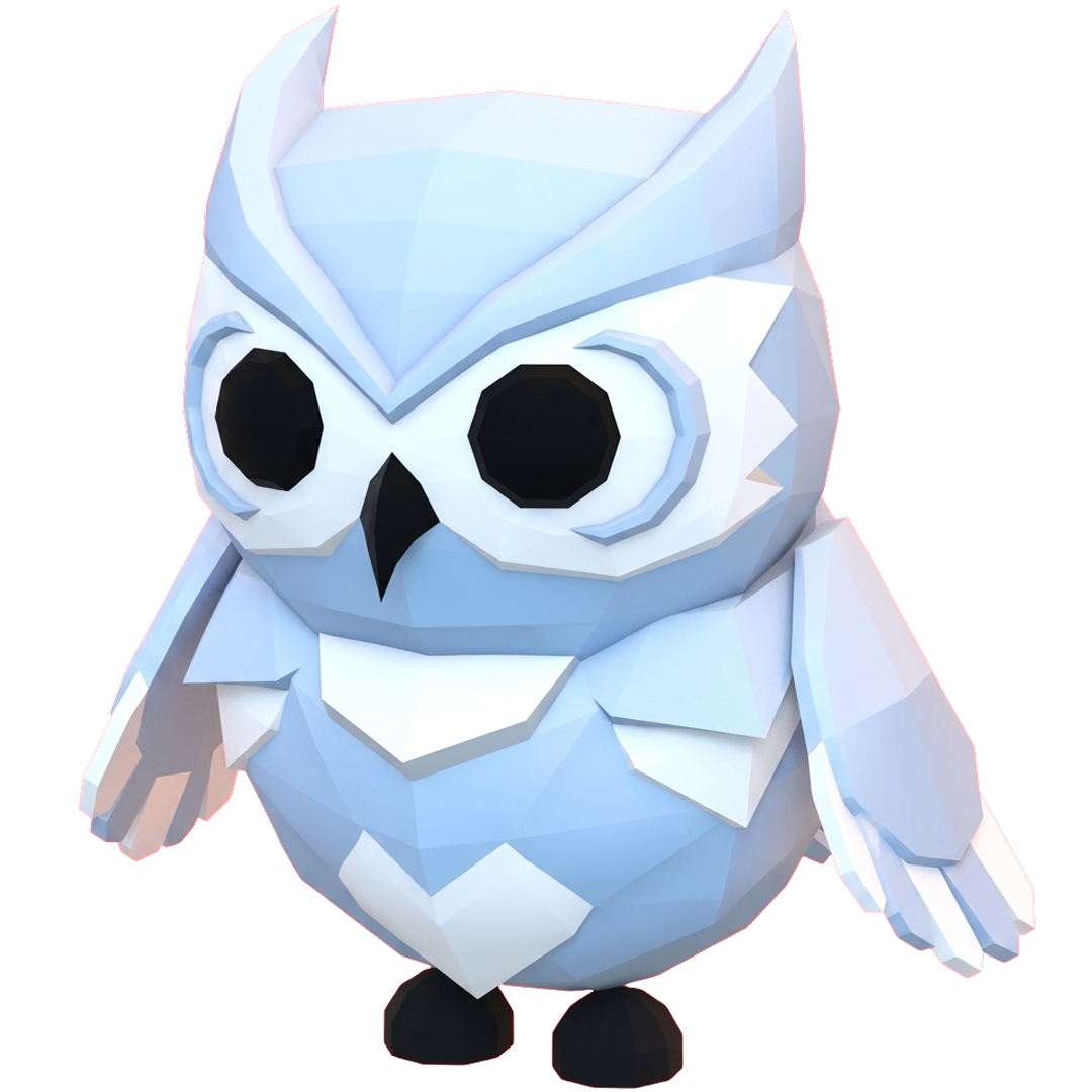 ⭐ NFR Snow Owl - Adopt Me ⭐