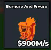 BURGURO AND FRYURO LAVA 900M/S