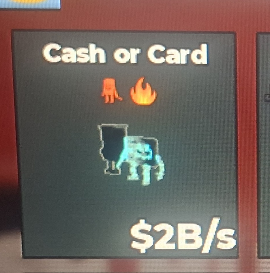 BS12910 Cash or Card Rare Tung Trait Cyber 2B/s