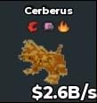 BS12924 Cerberus Gold 2.6B/s