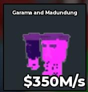 BS12934 Garama and Madundung Galaxy 350M/s