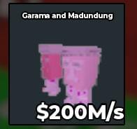 BS12937 Garama and Madundung Candy 200M/s
