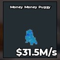 BS12940 Money Money Puggy Diamond 31.5M/s