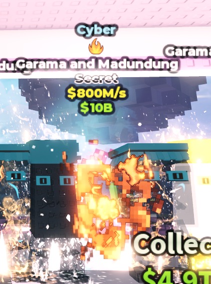 FAST RESPONSE | Cyber Garama and Madundung $800M/s ( Fire Trait ) | 1000% SAFE 🔒 #4864