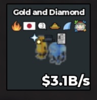 BS12991 Gold and Diamond 3.1B/s