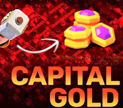 🍁 FULL MAX YOUR CLAN CAPITAL NOW 🌟 LOT OF CAPITAL GOLD AVAILABLE ☄️ FAST DELIVERY 🚚 DURING RAID WEEKEND DELIVERY MAYBE LATE 🫀