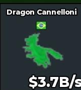 BS13010 Dragon Cannelloni Trait Brazil Rainbow 3.7B/s