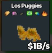 BS13012 Los Puggies Gold 1B/s | FAST DELIVERY