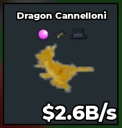 BS13015 Dragon Cannelloni Gold 2.6B/s