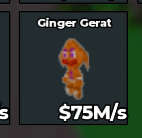 BS13020 Ginger Gerat 75M/s