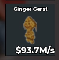 BS13021 Ginger Gerat Gold 93.7M/s