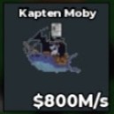 BS13028 Capitano Moby 800M/s
