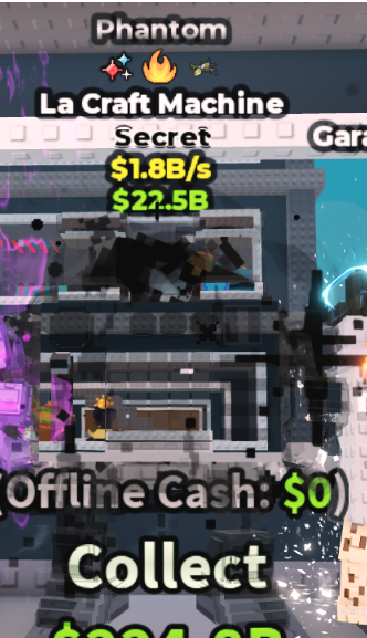 PHANTOM LA CRAFT MACHINE 1.8B/S (FIRE + 2 TRAITS) – STEAL A BRAINROT – FAST DELIVERY & TRUSTED #N3WF6K