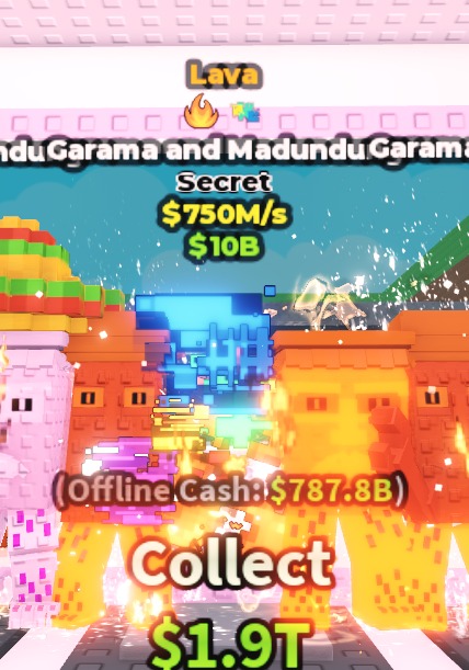 FAST RESPONSE | Lava Garama and Madundung $750M/s ( Fire Glitch Traits ) | 1000% SAFE 🔒 #4877