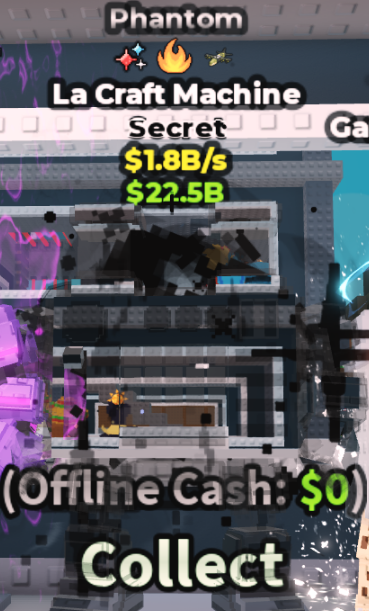 PHANTOM LA CRAFT MACHINE 1.8B/S (FIRE + 2 TRAITS) – STEAL A BRAINROT – FAST DELIVERY & TRUSTED #N3WF6K