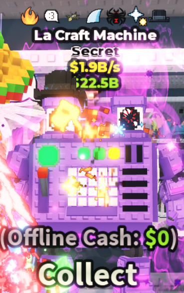 LA CRAFT MACHINE 1.9B/S (FIRE + 6 TRAITS) – STEAL A BRAINROT – FAST DELIVERY & TRUSTED #G7ZQ4V