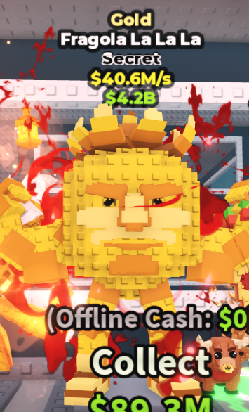 GOLD FRAGOLA LA LA LA 40.6M/S – STEAL A BRAINROT – FAST DELIVERY & TRUSTED #J9WN5R