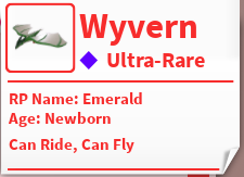 F/R Wyvern (newborn age)