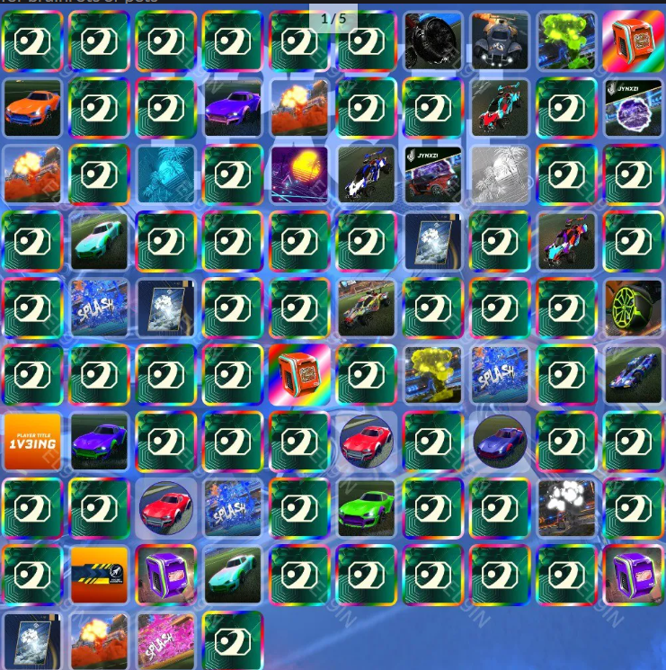 Rocket League ⚡ 94 Items